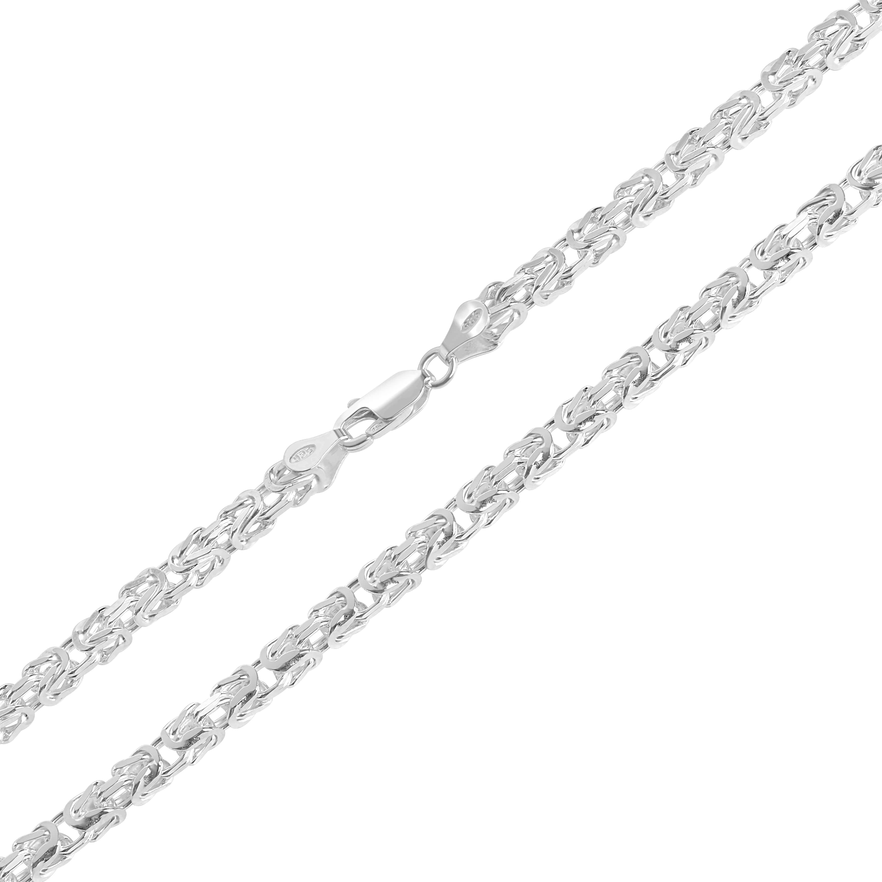 Square King / Byzantine Chain 4.0MM width