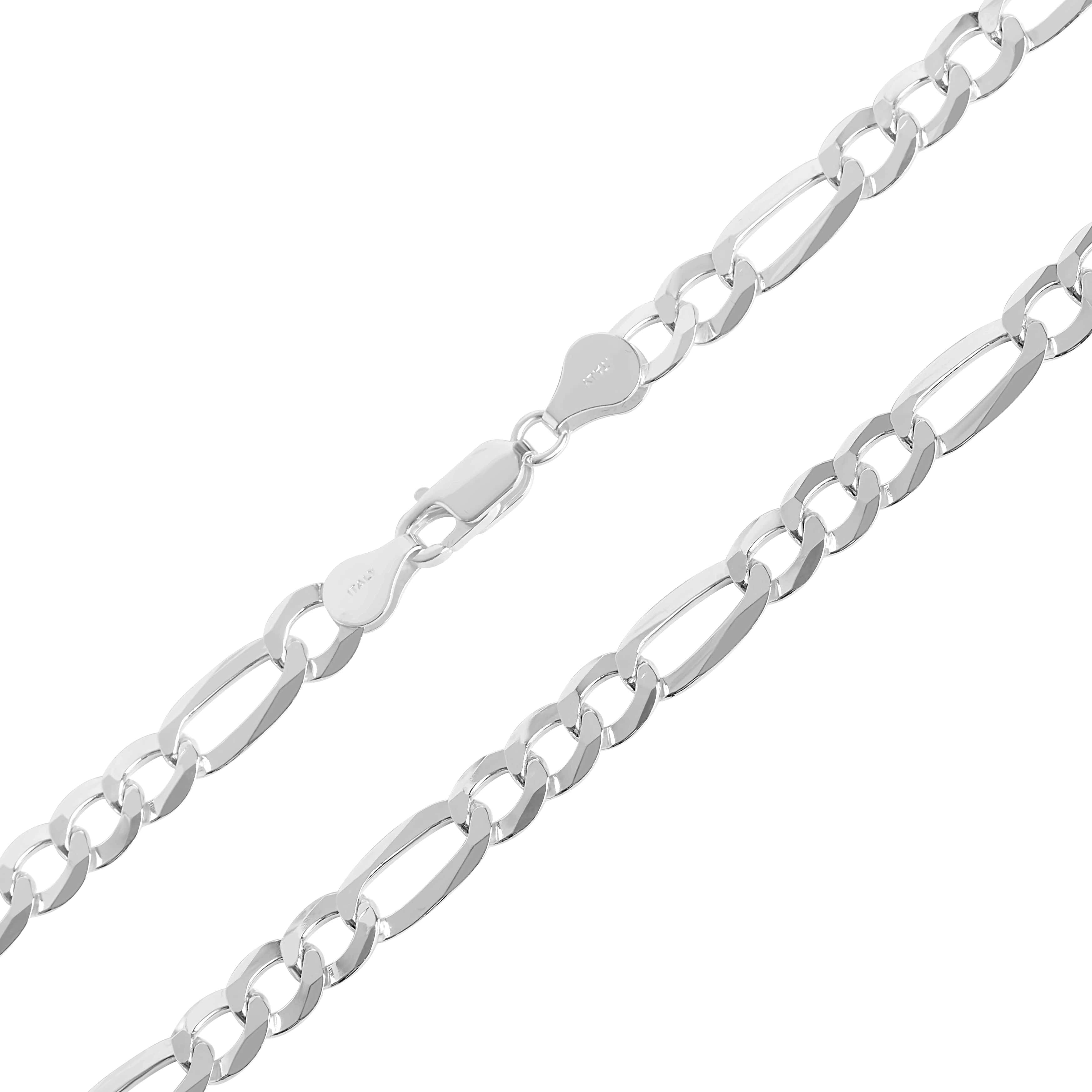 Figaro Chain Flat 8.0MM width